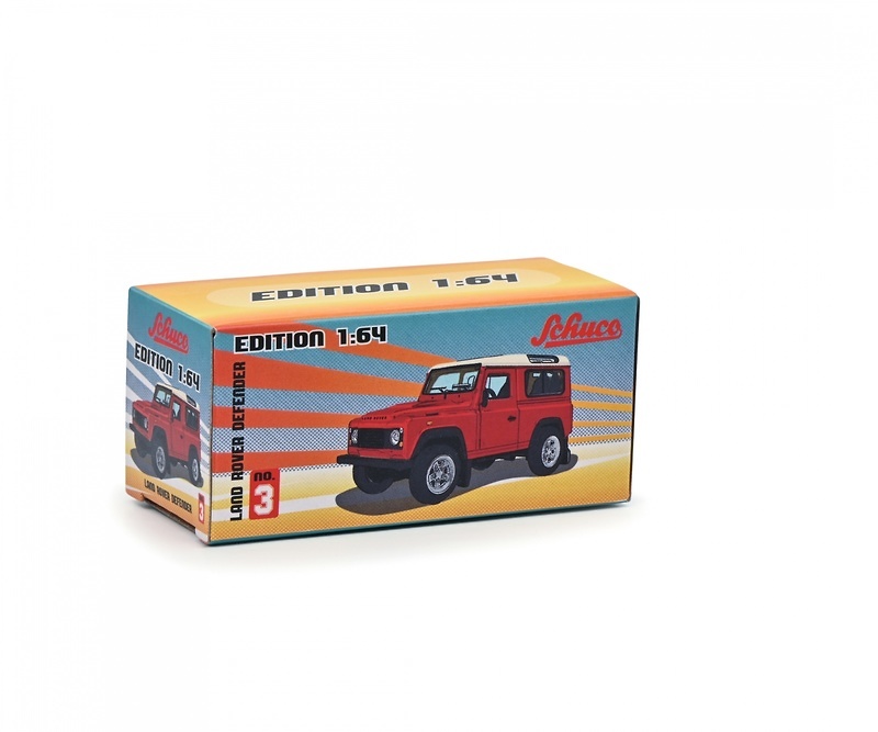 Land Rover Defender (1990) Nº 3 Schuco 452030700 1/64 