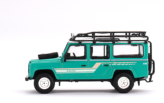 Land Rover Defender 110 County Station Wagon (1985) TSM MGT00590-L 1/64 