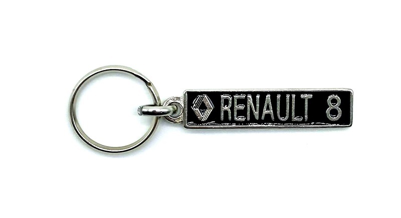 Llavero Anagrama Renault 8 con logo (1962-71) 