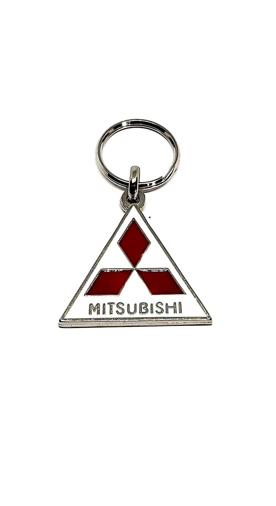 Llavero Esmaltado Logotipo Triangular Mitsubishi 