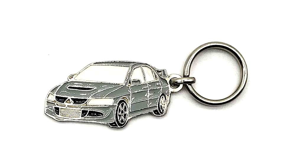 Llavero Esmaltado Mitsubishi Lancer EVO9 (2005) 