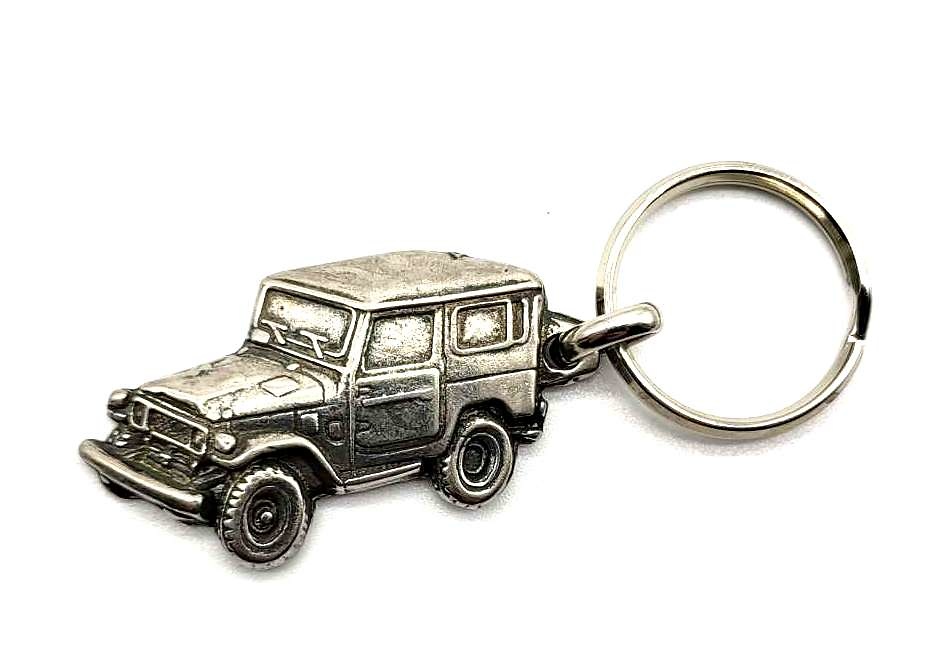 Llavero metal fundido Toyota Land Cruiser FJ40 (1960-84) 