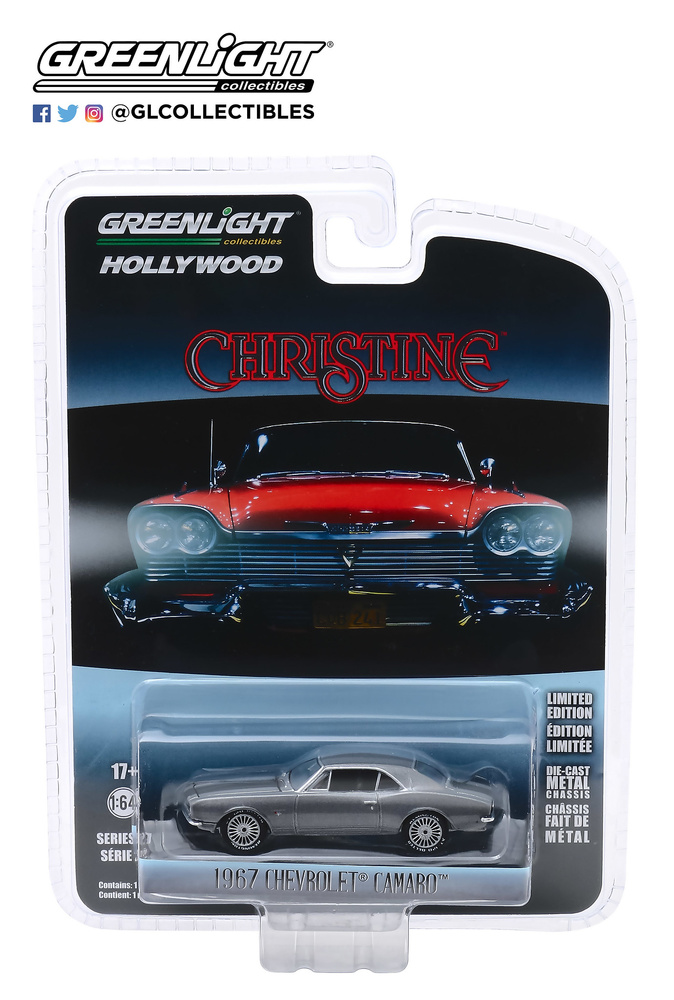 Lote 6 unidades Hollywood Series 27 Greenlight 44870 1/64 