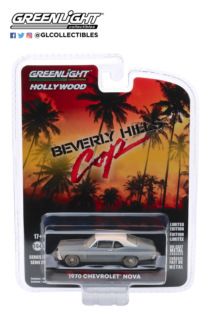 Lote 6 unidades Hollywood Series 27 Greenlight 44870 1/64 