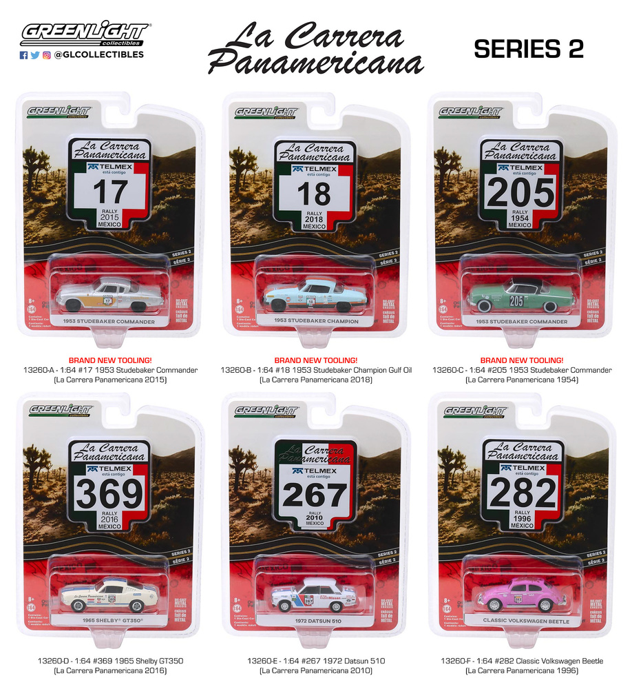 La Carrera Panamericana Series 2 Greenlight 1/64 