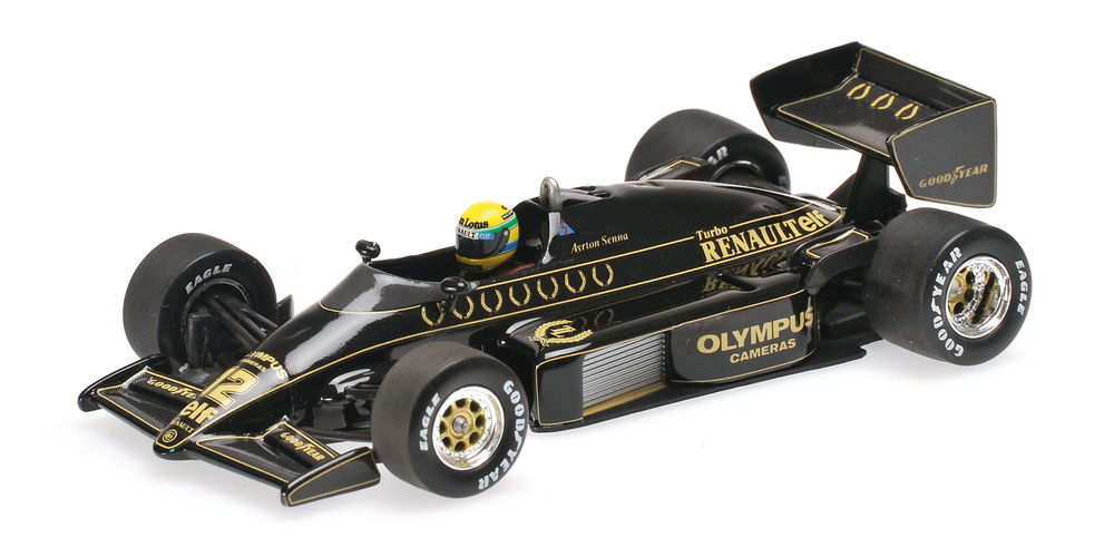 Lotus 97T nº 12 Ayrton Senna (1985) Minichamps 540854312 1:43 