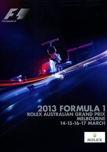 Poster del GP. F1 de Australia 