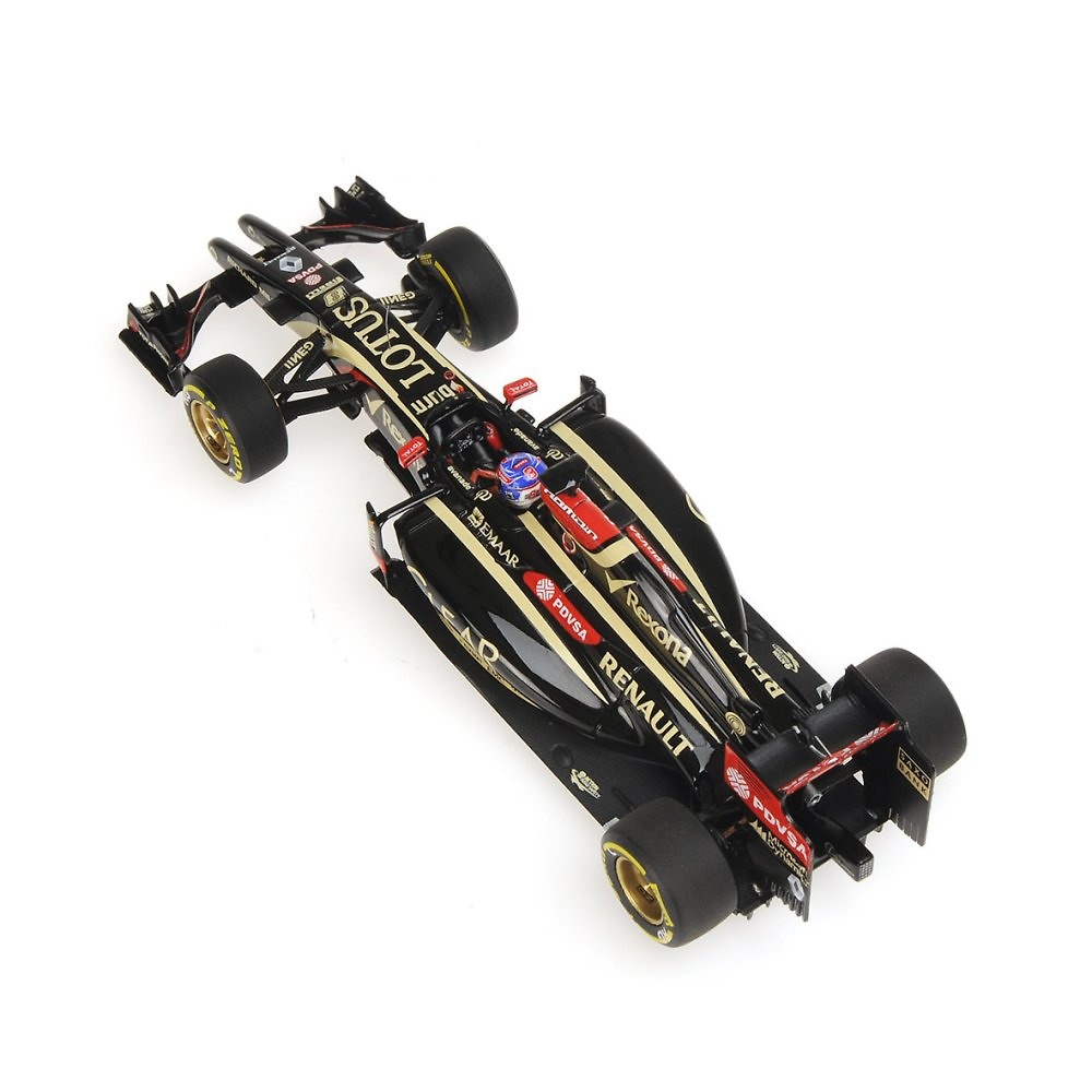 Lotus E22 nº 8 Romain Grosjean (2014) Minichamps 417140008 1:43 