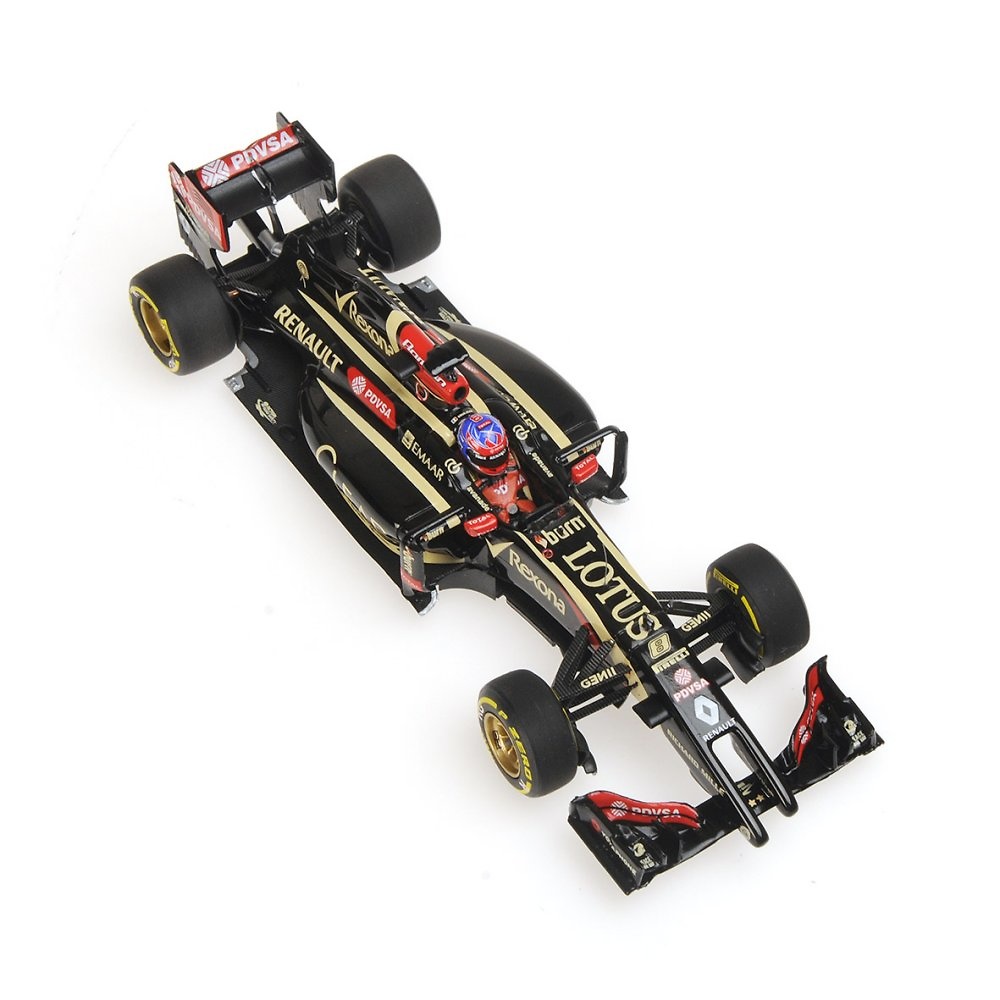 Lotus E22 nº 8 Romain Grosjean (2014) Minichamps 417140008 1:43 