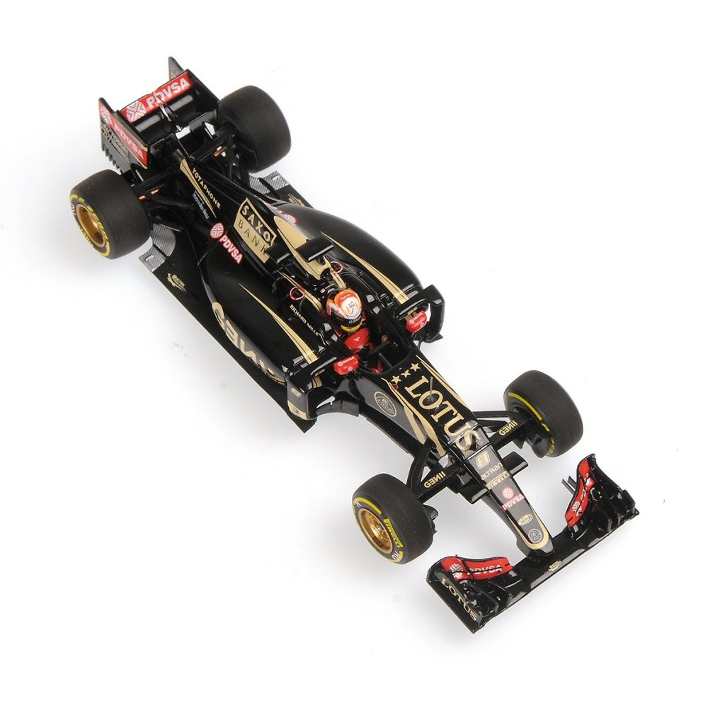 Lotus E23 nº 8 Romain Grosjean (2015) Minichamps 417150008 1:43 