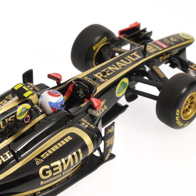 Lotus R31 nº 10 Vitaly Petrov (2011) Minichamps 410110010 1/43 