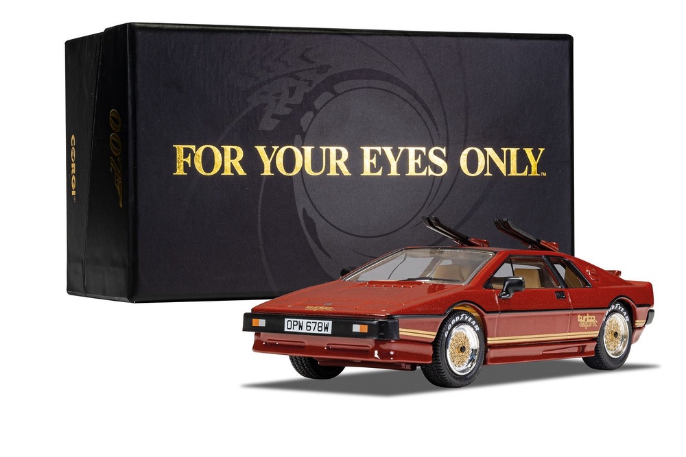 Lotus Turbo - pelicula James Bond - 'For Your Eyes Only' Corgi escala 1/36 