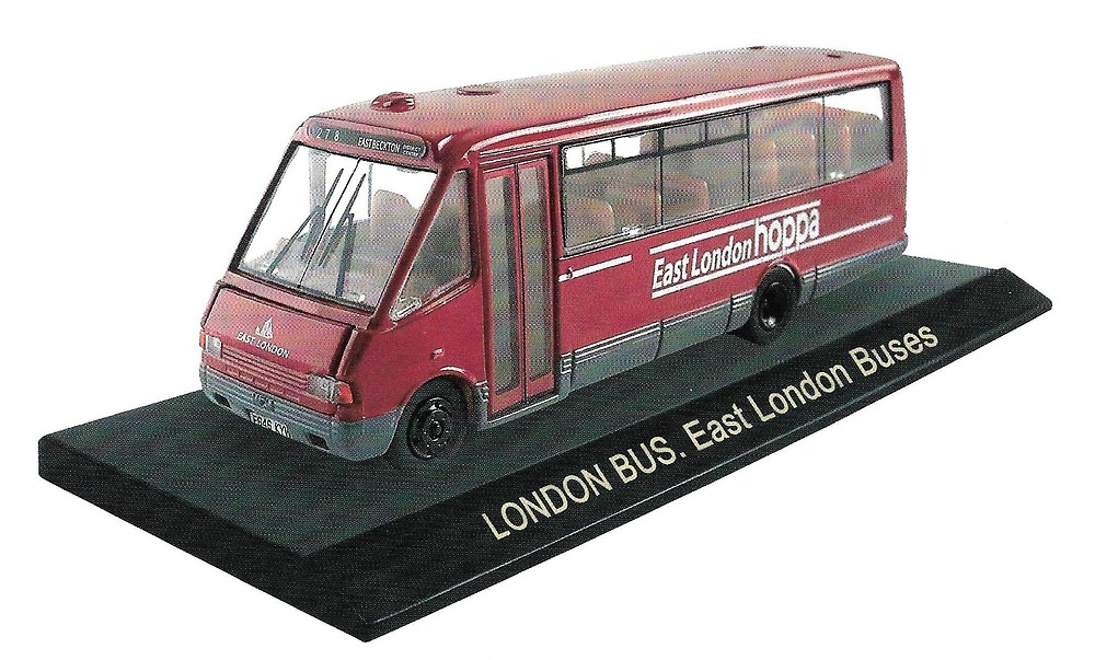 MCW Metrorider East London Buses (1988) PC 1/76 