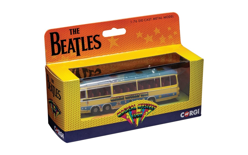 Magical Mystery Tour Bus - The Beatles - New packaging design Corgi CC42419 1/76 