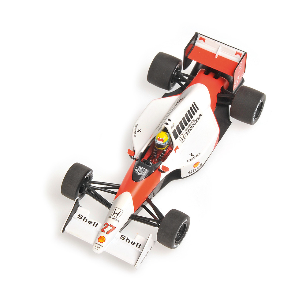 McLaren MP 4-5B nº 27 Ayrton Senna (1990) Minichamps 540904327 1/43 