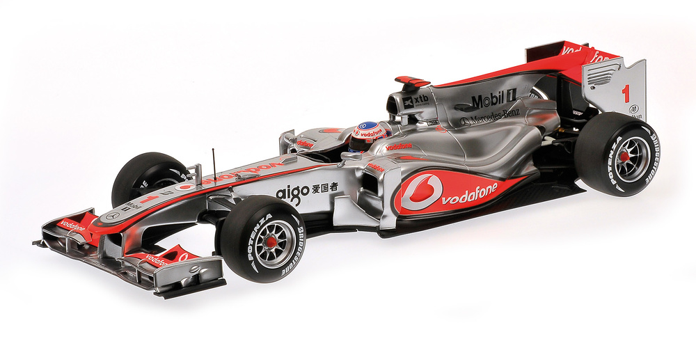 McLaren MP4/25 nº 1 Jenson Button (2010) Minichamps 530101801 1/18 