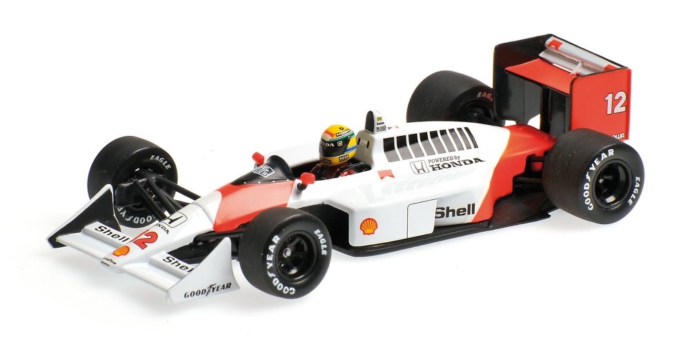 Mclaren MP4/4 nº 12 Ayrton Senna (1988) Minichamps 540884312 1:43 