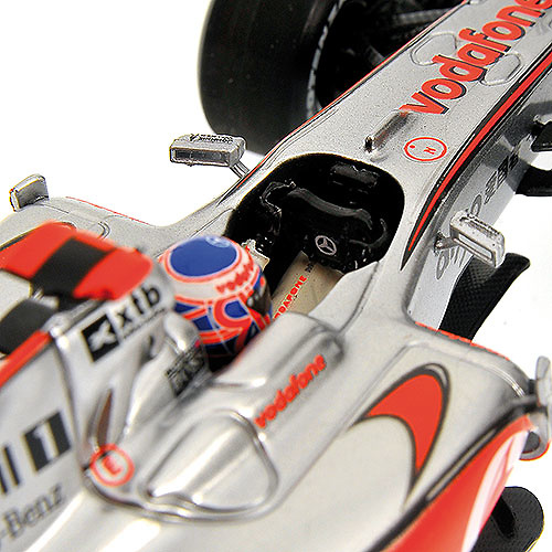 Mclaren MP4/25 Showcar nº 1 Jenson Button (2010) Minichamps 530104371 1/43 