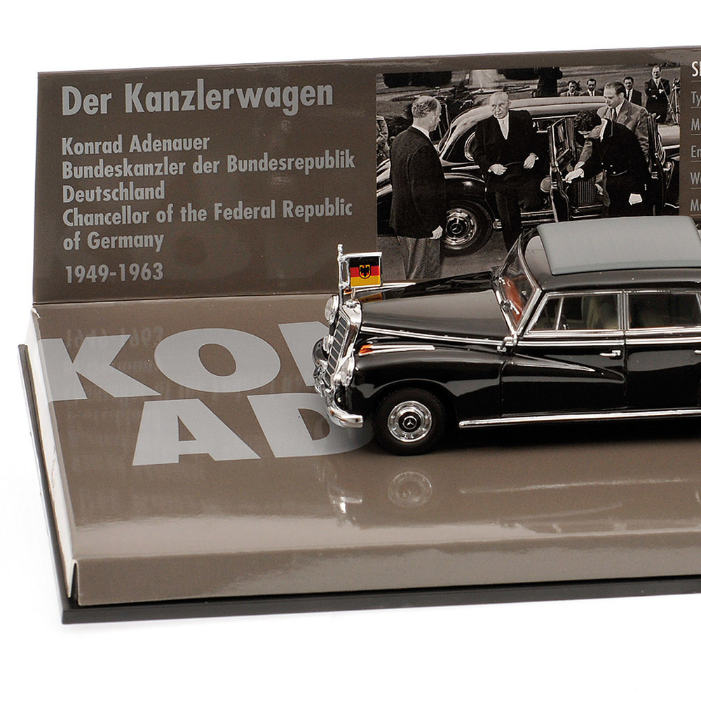 Mercedes 300B Adenauer -W186 III- (1955) Minichamps 436039000 1/43 