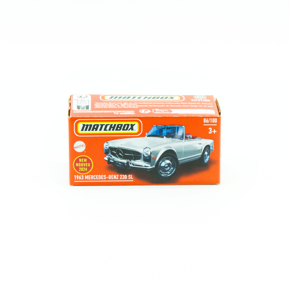 Mercedes Benz 230 SL - Pagoda (1963) Matchbox HVP51 1/64 