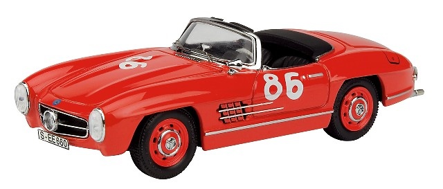 Mercedes Benz 300 SL Roadster nº 86 -W198 I- Schuco 02535 1/43 