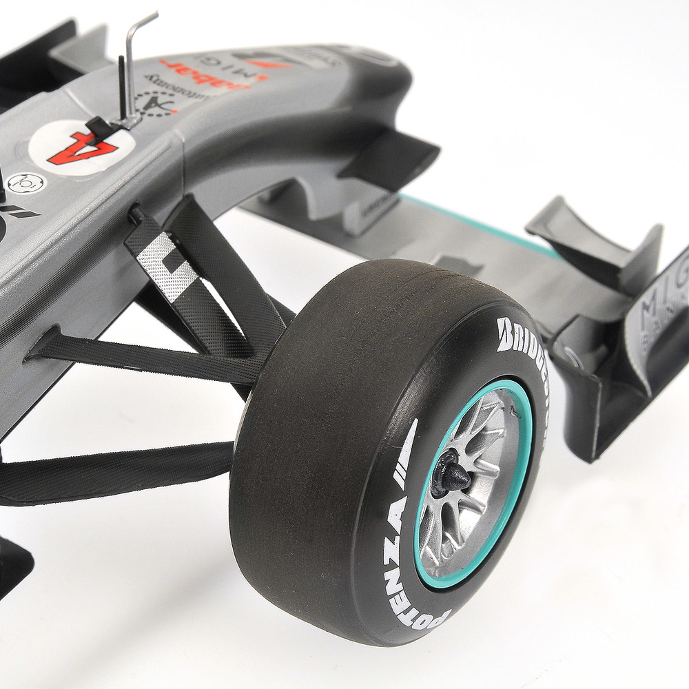 Mercedes W01 nº 4 Nico Rosberg (2010) Minichamps 110100004 1/18 