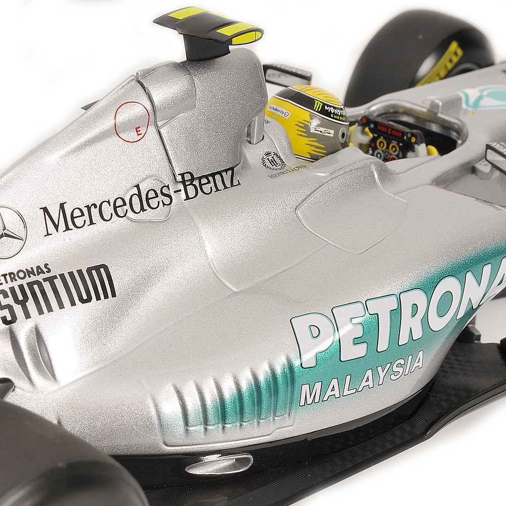 Mercedes W02 nº 8 Nico Rosberg (2011) Minichamps 110110008 1/18 