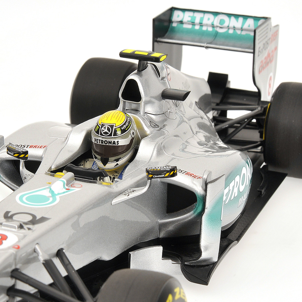 Mercedes W02 nº 8 Nico Rosberg (2011) Minichamps 110110008 1/18 