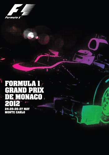 Poster GP. F1 Mónaco de 2012 