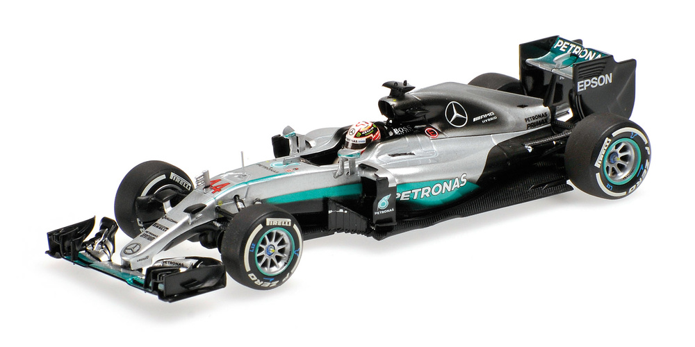 Mercedes W07 nº 44 Lewis Hamilton (2016) Minichamps 410160044 1:43 