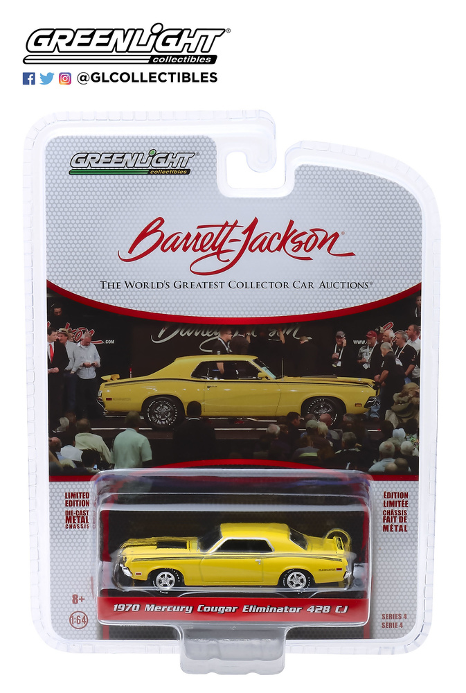 Mercury Cougar Eliminator 428 CJ (Lote nº 2048) (1970) Greenlight 37180A 1/64 