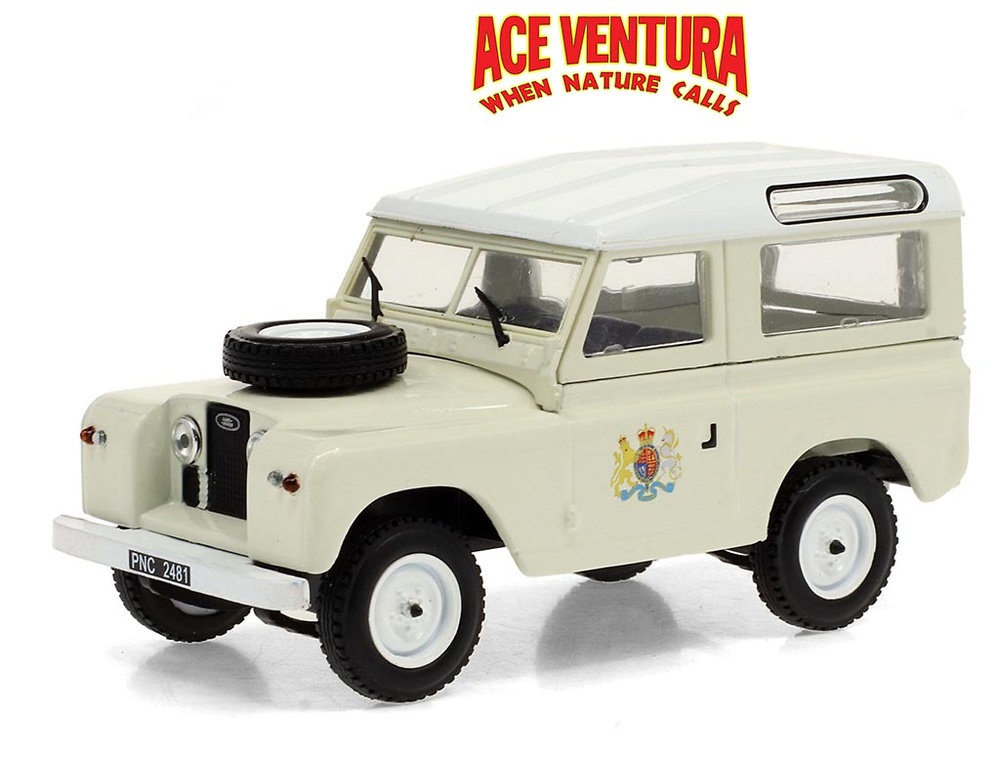 Miniatura Land Rover 88 pelicula Ace Ventura 