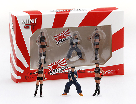 Mr. Kato & Show Girls Tipo A TSM Model MGTAC04 1/64 