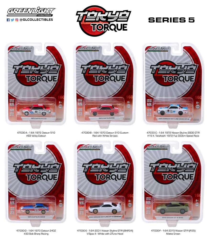 Tokyo Torque serie 5 Greenlight 47030 1/64 