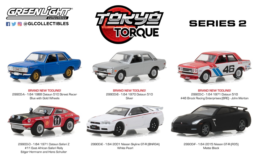 Tokyo Torque Series 2 Greenlight 29900 1/64 