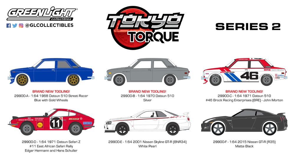 Tokyo Torque Series 2 Greenlight 29900 1/64 