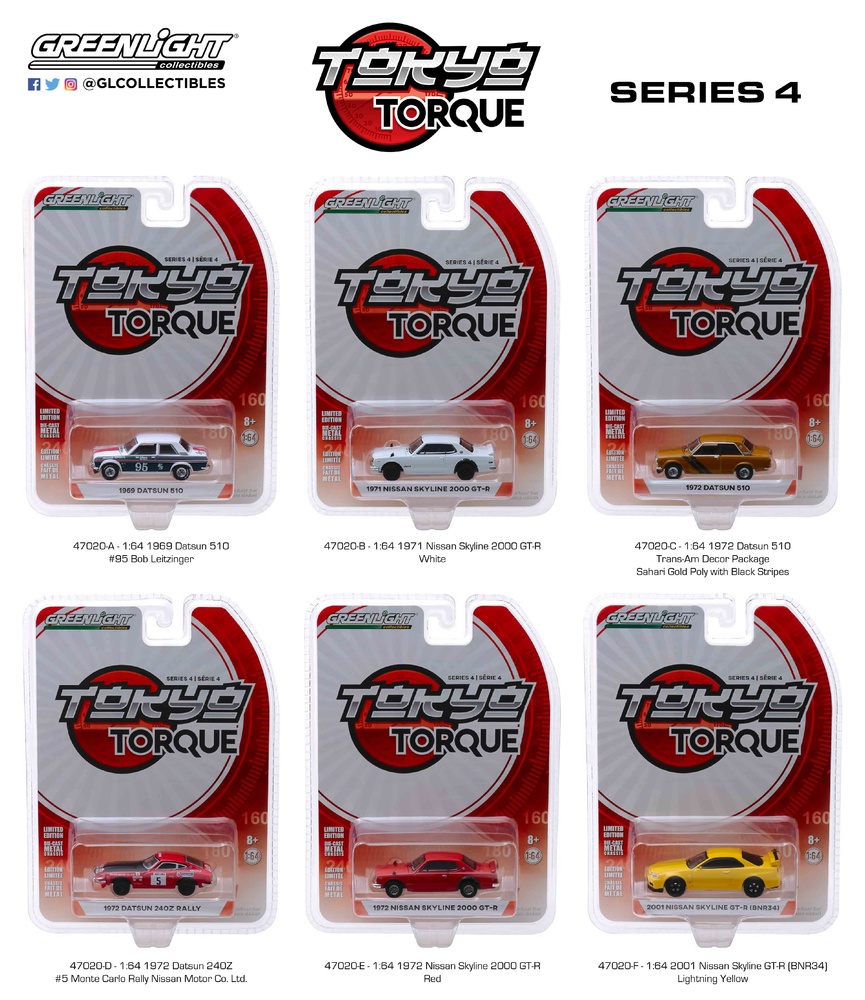 Tokio Torque serie 4 (2018) Greenlight 1/64 