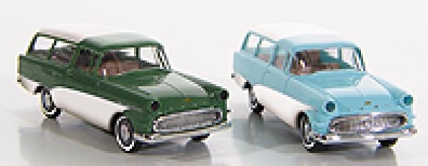 Opel Rekord P1 Caravan (1958) Brekina 20034 1/87 