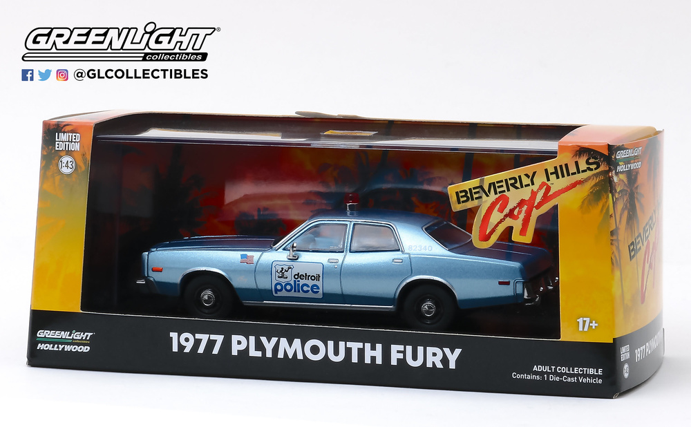 Plymouth Fury Policía de Detroit 