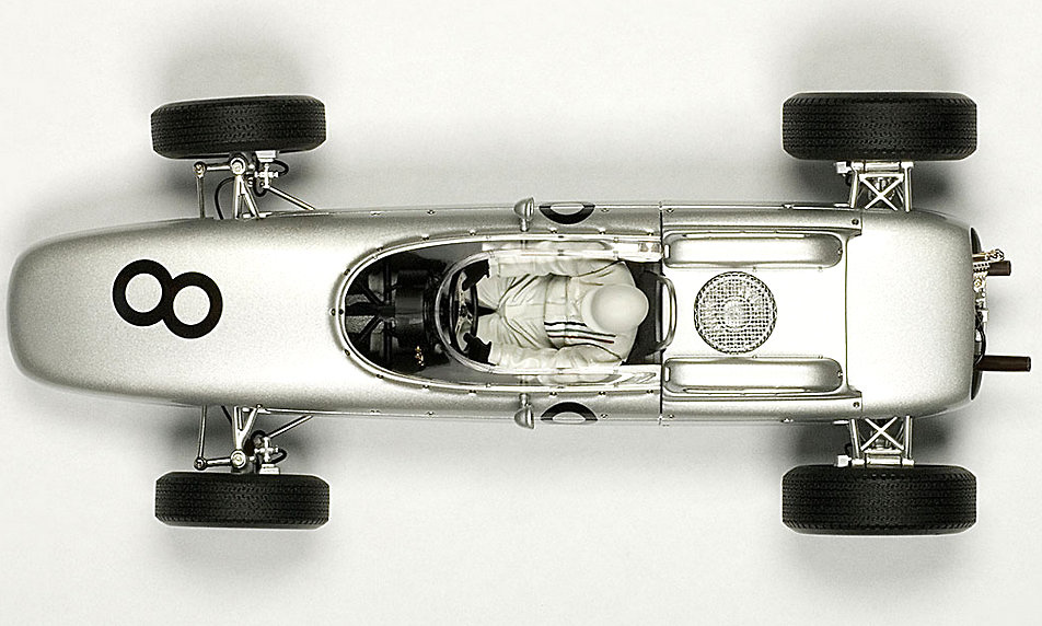 Porsche 804 F1 GP. Alemania nº 8 Jo Bonnier (1962) Autoart 86274 1:18 