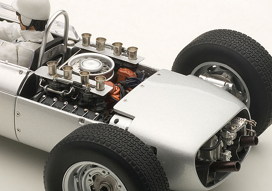 Porsche 804 F1 GP. Alemania nº 8 Jo Bonnier (1962) Autoart 86274 1:18 