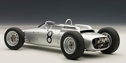 Porsche 804 F1 GP. Alemania nº 8 Jo Bonnier (1962) Autoart 86272 1:18 