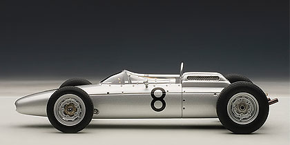 Porsche 804 F1 GP. Alemania nº 8 Jo Bonnier (1962) Autoart 86272 1:18 