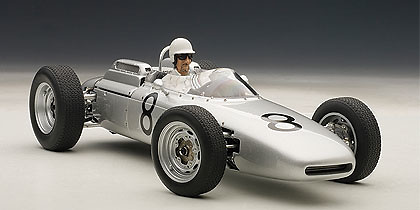 Porsche 804 F1 GP. Alemania nº 8 Jo Bonnier (1962) Autoart 86274 1:18 