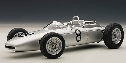 Porsche 804 F1 GP. Alemania nº 8 Jo Bonnier (1962) Autoart 86272 1:18 