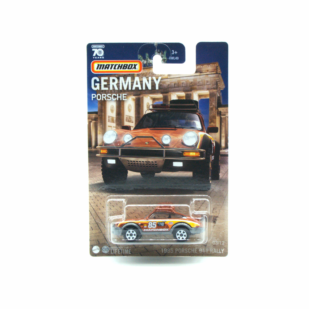 Porsche 911 Rally (1985) Matchbox HPC58 1/64 