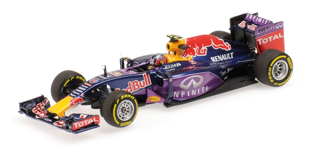 Red Bull RB11 nº 3 Daniil Kvyat (2015) Minichamps 417150026 1:43 