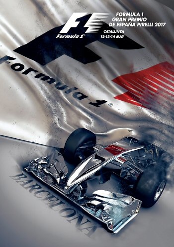 Poster del GP. F1 de España de 2017 