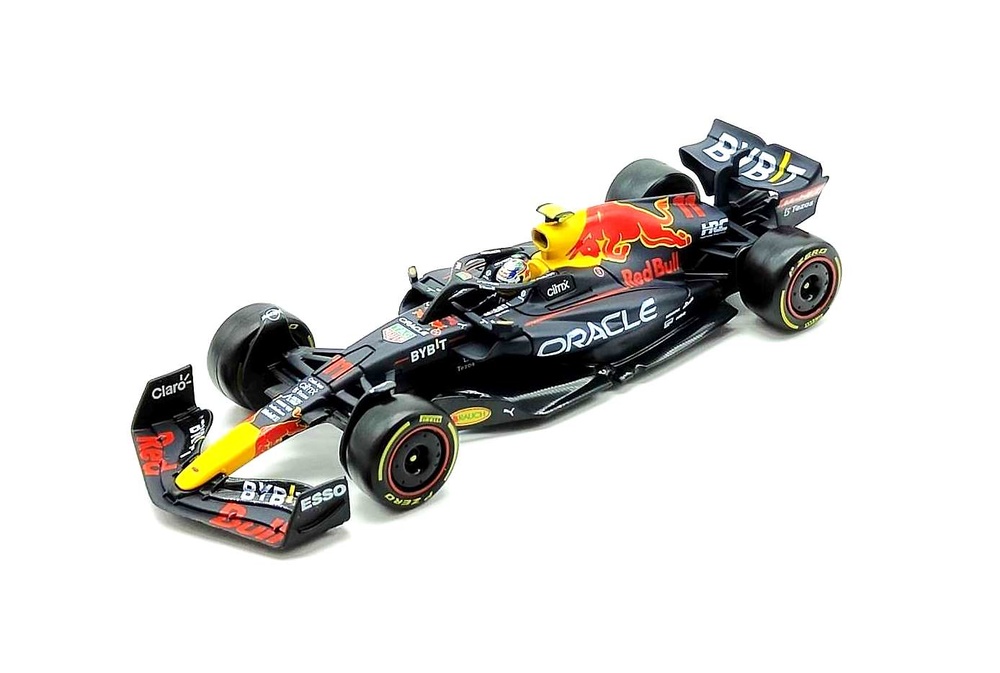 Red Bull RB18 nº 11 Sergio Pérez (2022) con piloto Bburago 1/43 