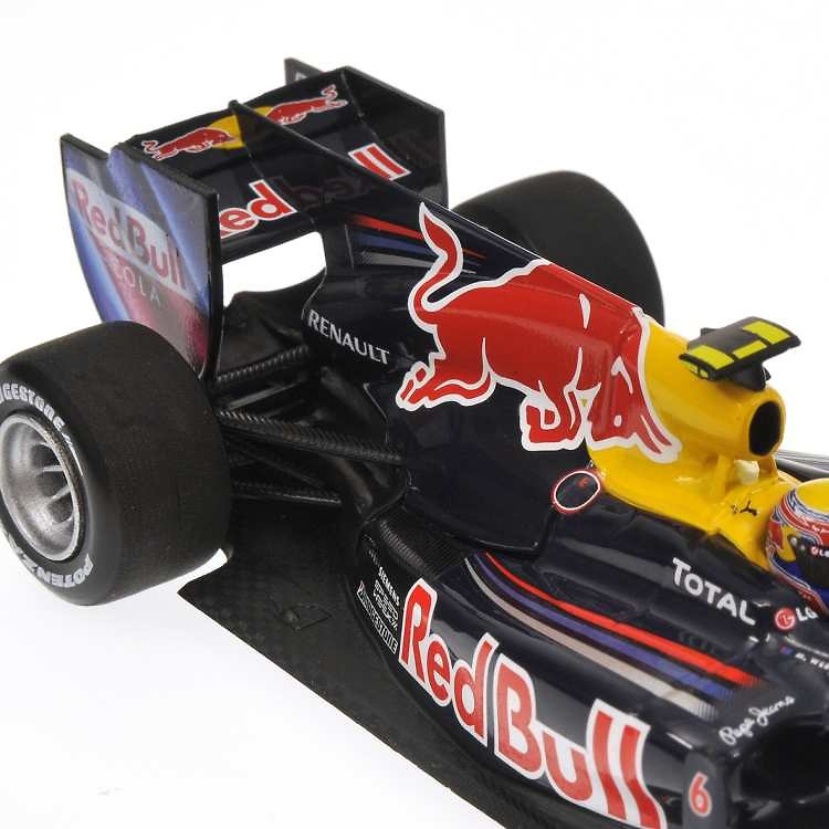 Red Bull RB6 nº 6 Mark Webber (2010) Minichamps 410100006 1/43 